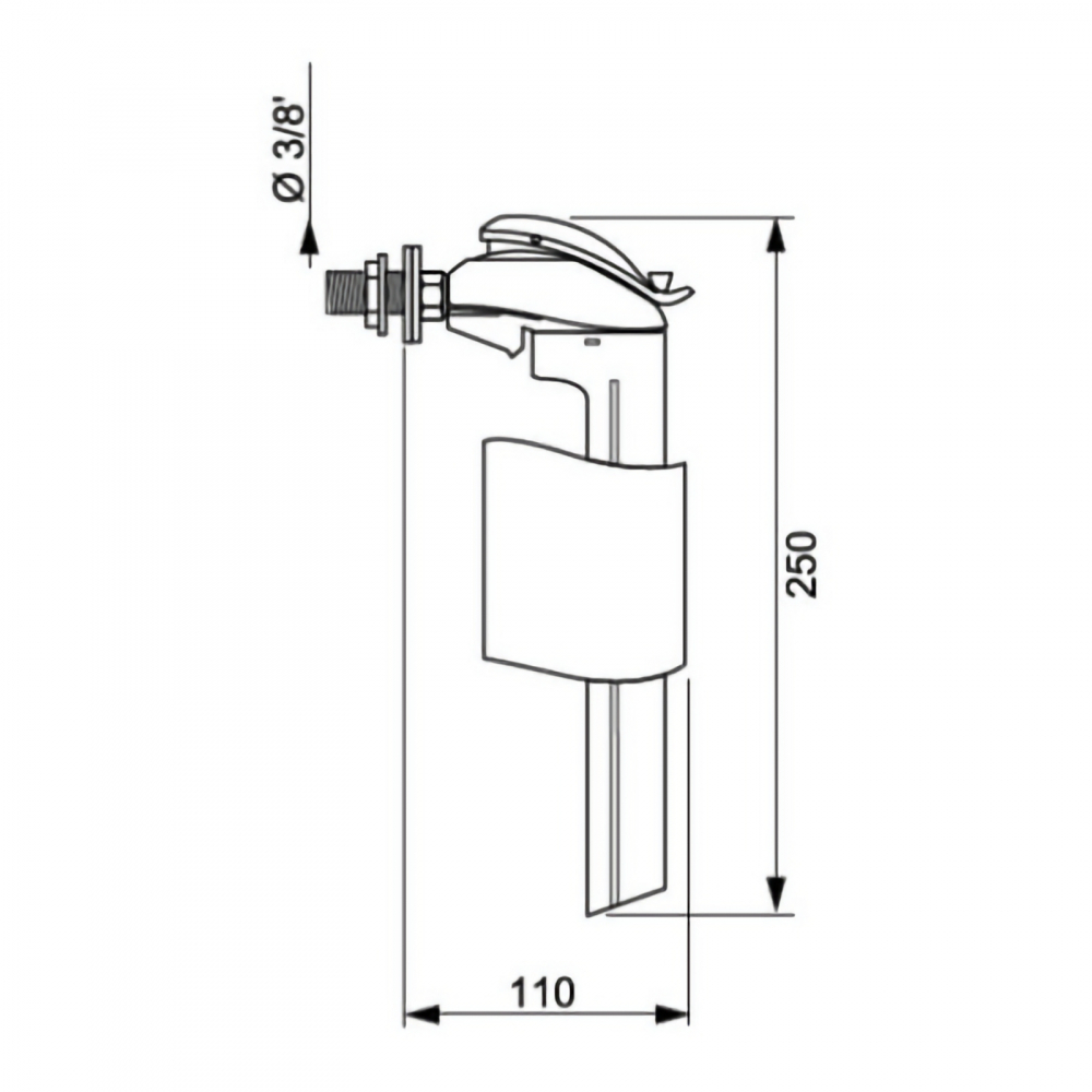 Robinet flotor cu servo-valva cu depanare Wirquin [2]