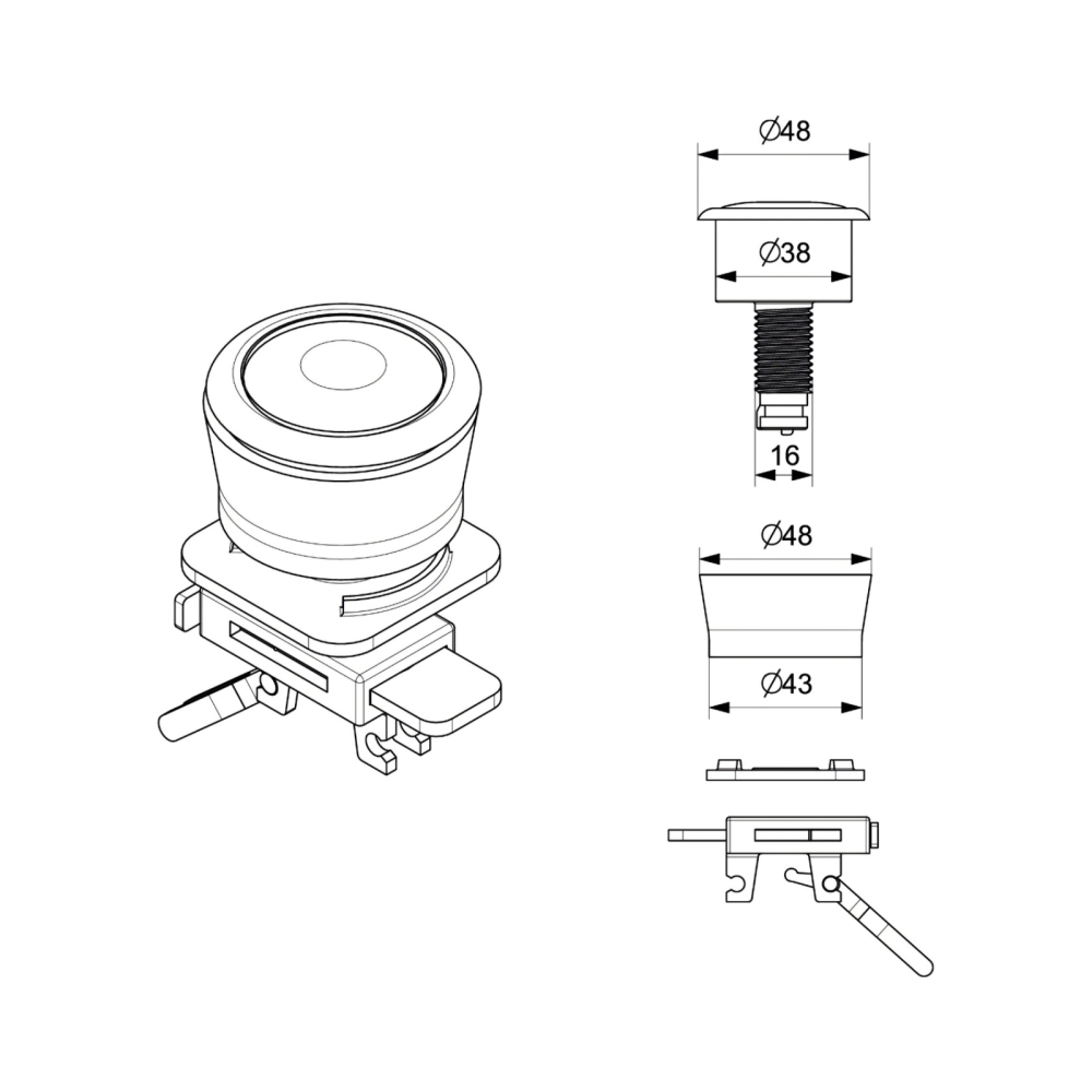 Robinet flotor Nanotek alimentare laterala 1/2" Eurociere [3]