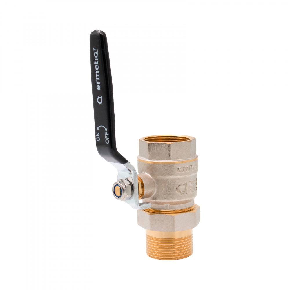Robinet sferic alama cu olandez si maner 1.1/2" MF [3]