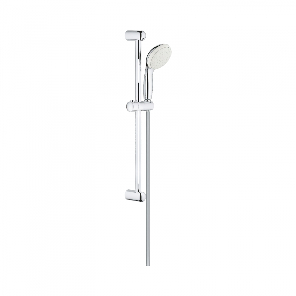 Set baterii Bau Edge cada MONO cu bara 600 MM, lavoar, cada si set dus Tempesta 100 GROHE [2]