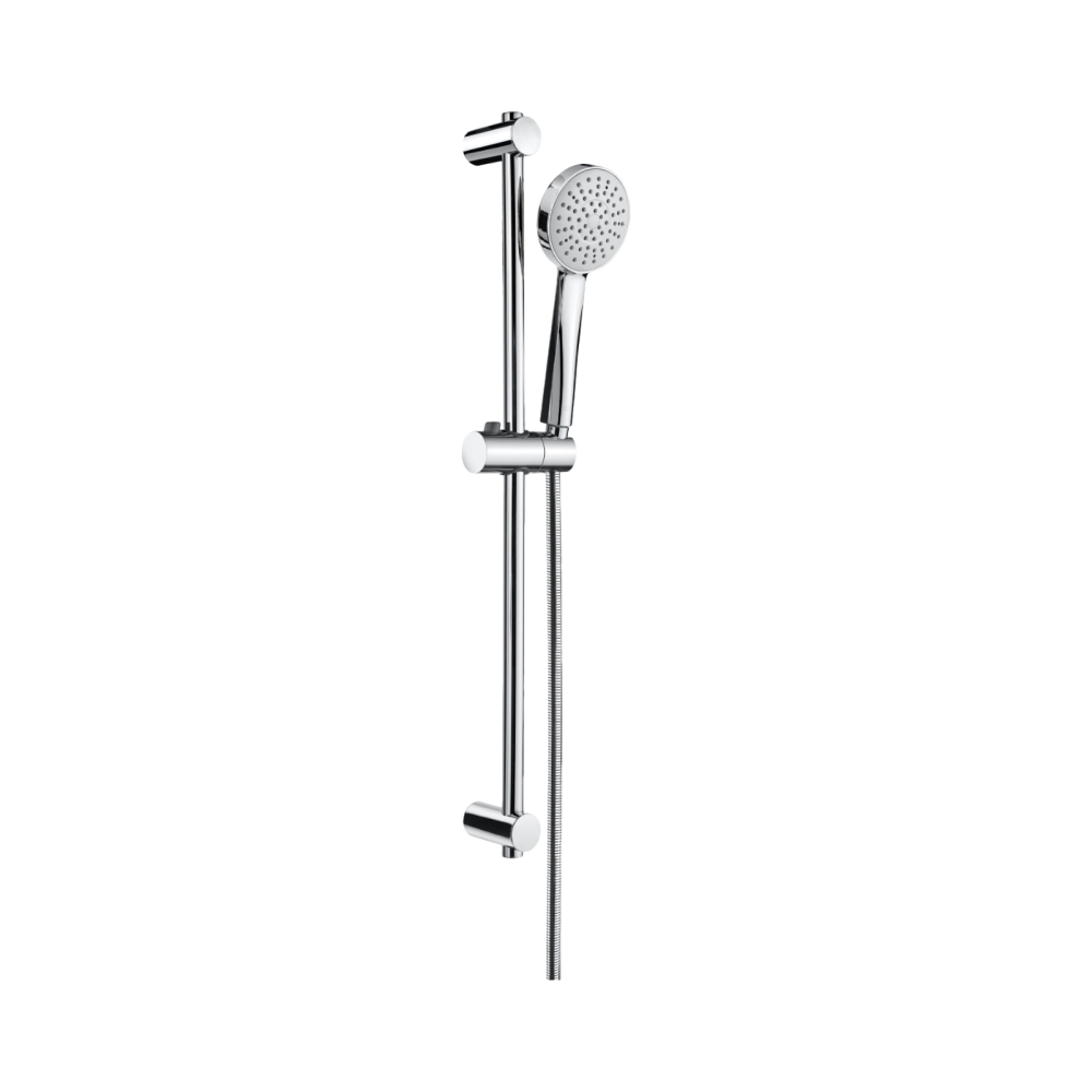 Set de dus para + furtun + suport + bara, Round, 1 functie, 1.7 m Stella Roca [1]
