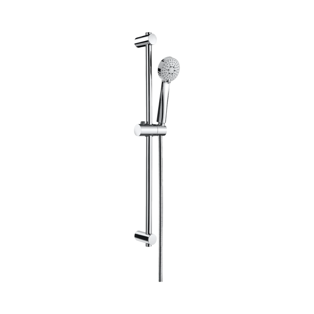 Set de dus para + furtun + suport + bara, Round, 3 functii, 1.7 m Stella Roca [1]