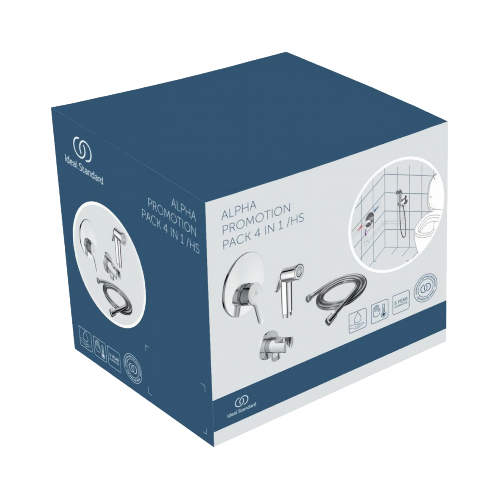 Set dus igienic 4 in1 ALPHA Ideal Standard [2]