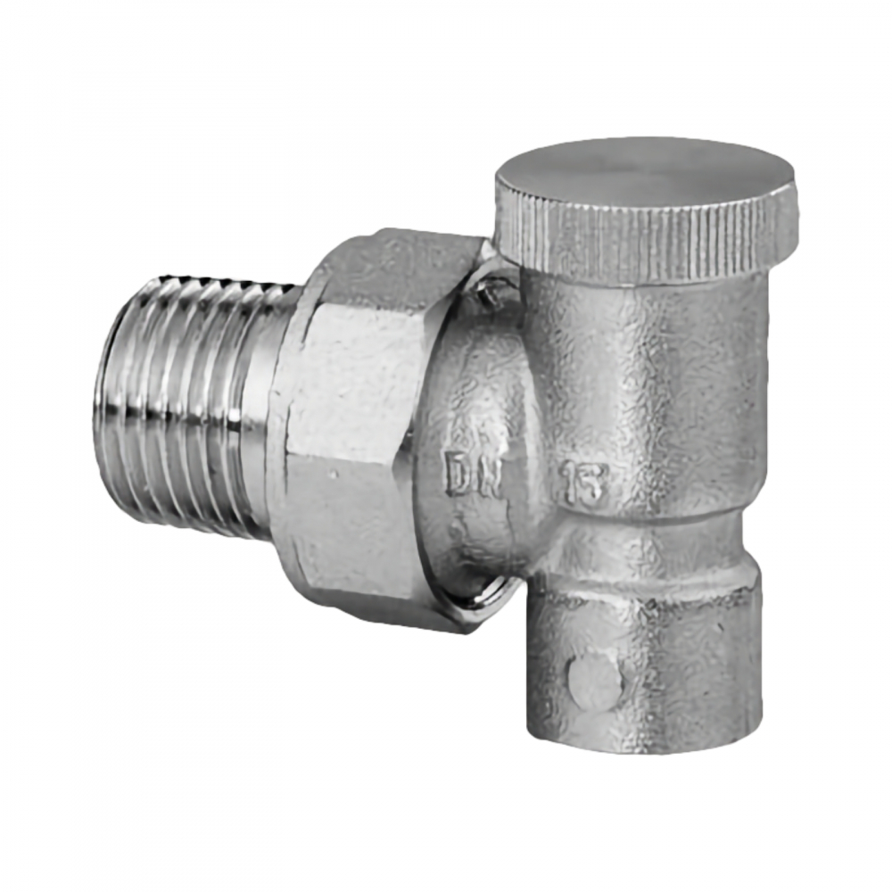 Robinet radiator retur Z0-K-15 coltar, nichelat 1/2" Valvex [1]
