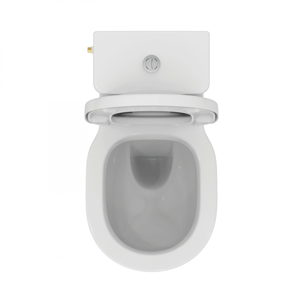 Set vas WC CONNECT evacuare laterala, rezervor CUBE alimentare laterala si capac soft-close Ideal Standard [3]