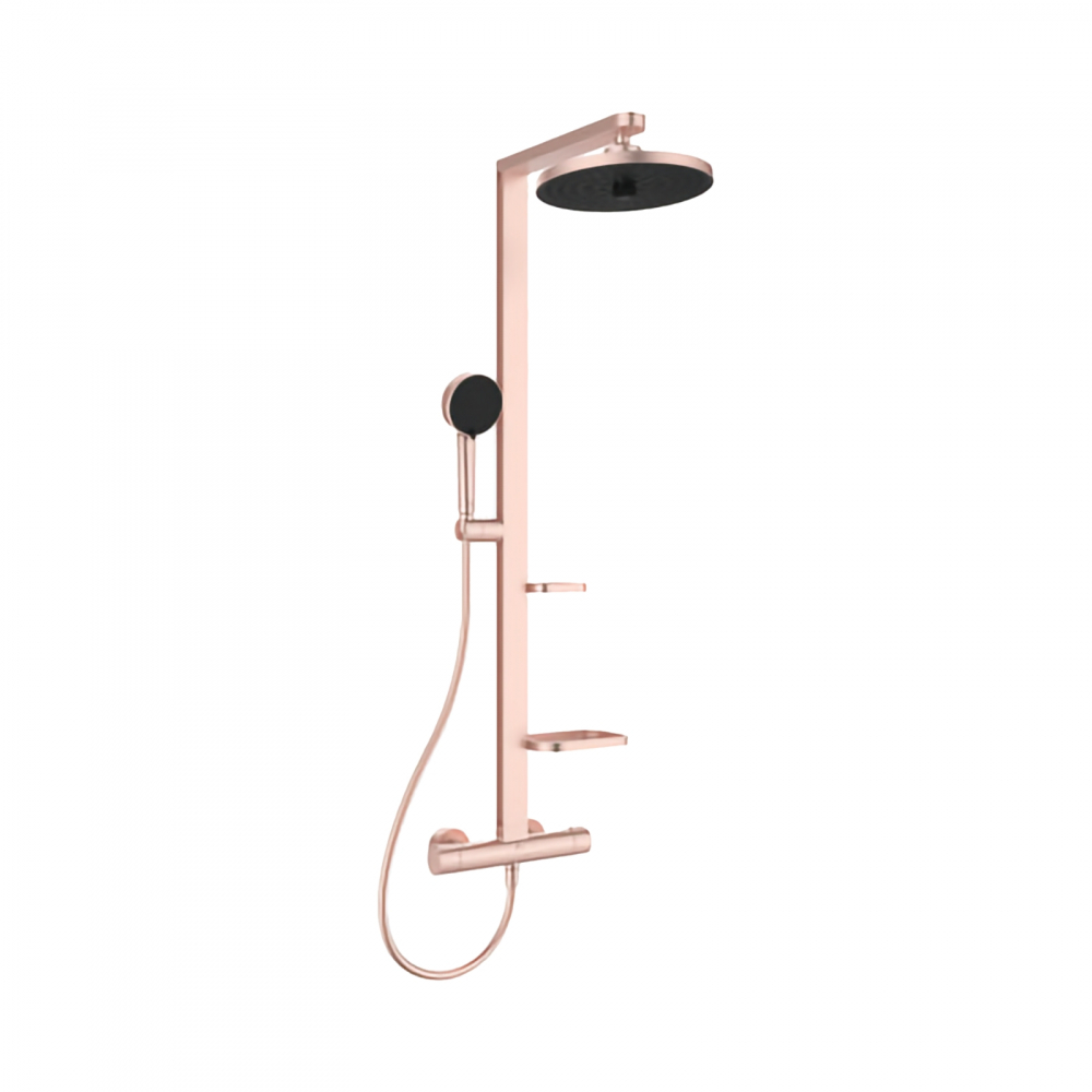 Sistem de dus cu baterie dus termostatata Ceratherm Alu+ Rose Ideal Standard [1]