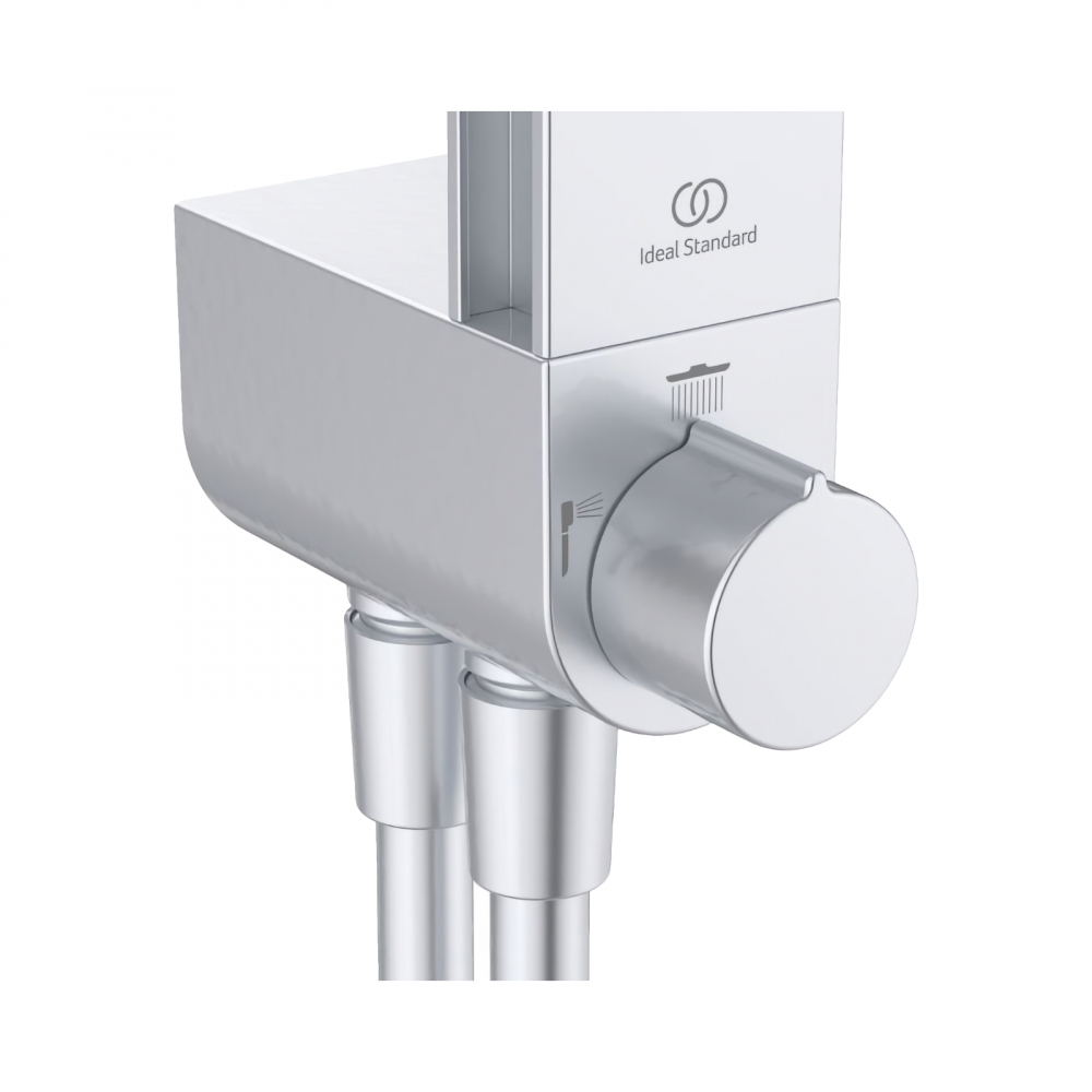 Sistem de dus cu divertor Ceraflow Alu+ Crom Ideal Standard [2]