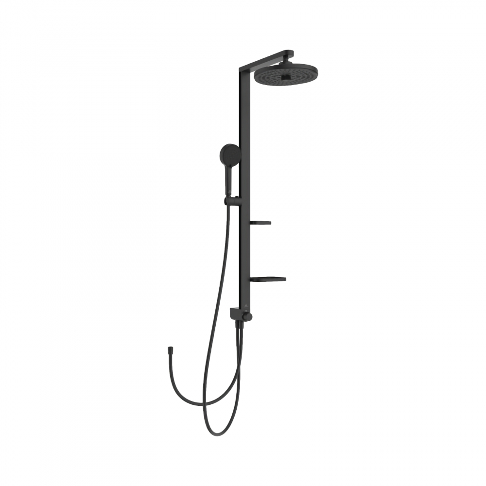 Sistem de dus cu divertor Ceraflow Alu+ Negru Ideal Standard [1]