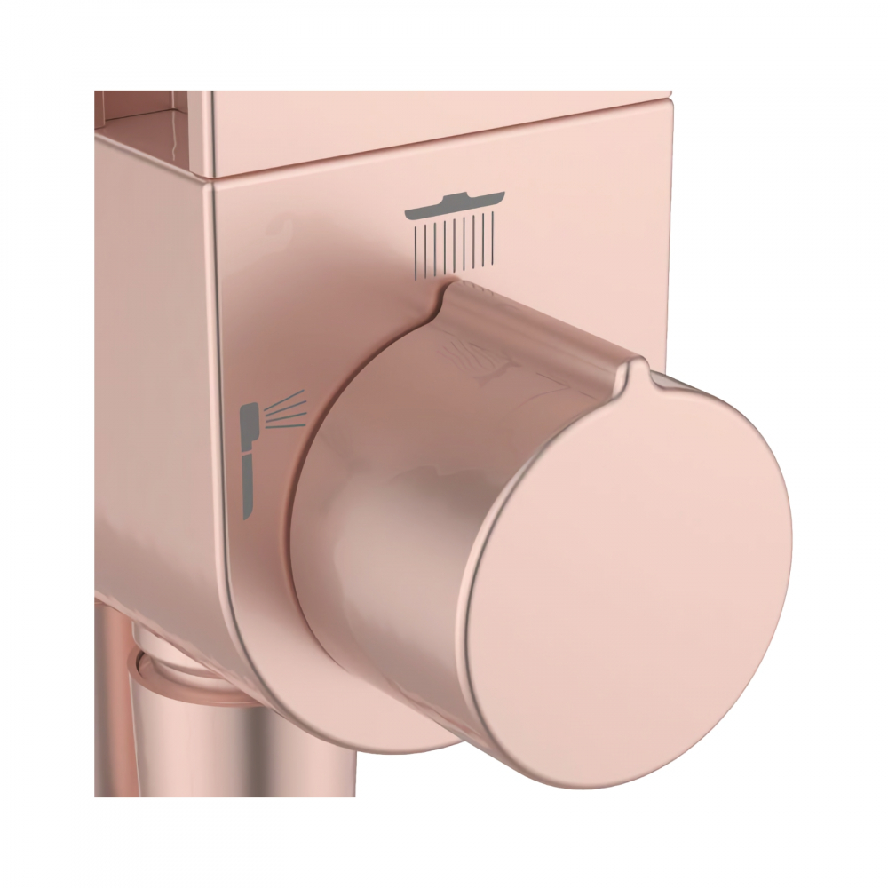 Sistem de dus cu divertor Ceraflow Alu+ Rose Ideal Standard [3]