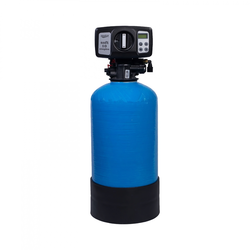 Statie dedurizare aquaPUR SOFT 10 SIMPLEX Q= 0,8 mc/h (cu BY-PASS) Valrom [2]