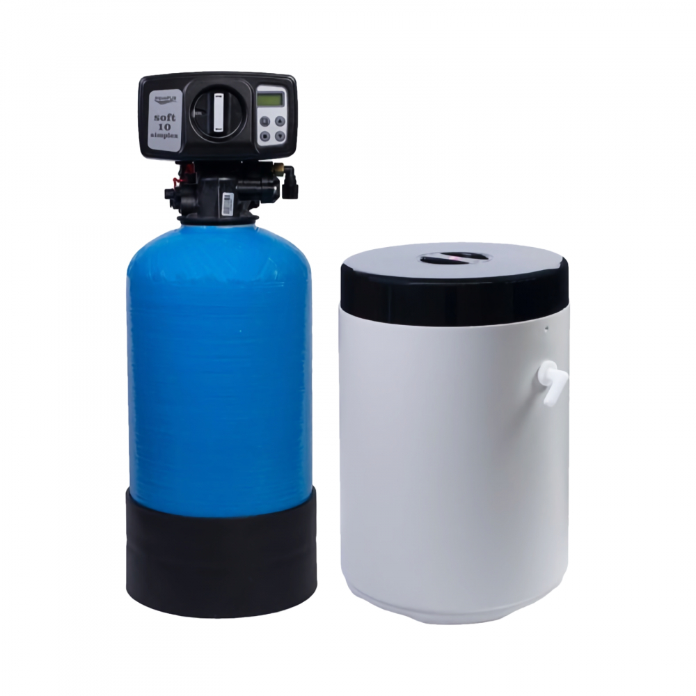 Statie dedurizare aquaPUR SOFT 10 SIMPLEX Q= 0,8 mc/h (cu BY-PASS) Valrom [1]