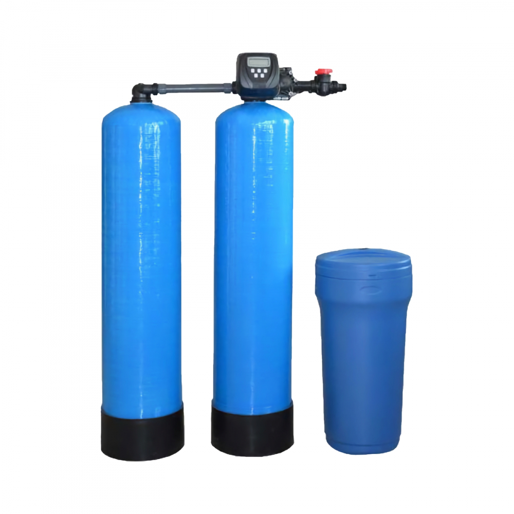 Statie dedurizare aquaPUR Soft 75 TWIN Q= 3,5 mc/h (cu BY-PASS) Valrom [1]
