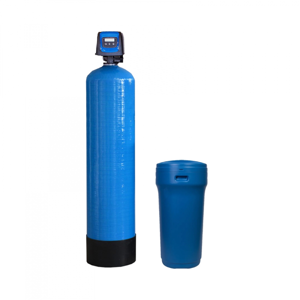 Statie dedurizare aquaPUR SOFT 18 SIMPLEX VANA FLECK Q= 1,5 mc/h BYPASS [1]
