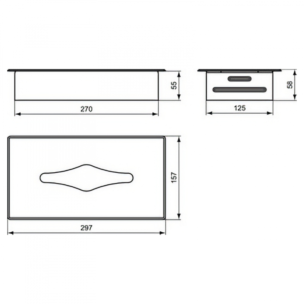 Suport pentru prosoape de hartie Iom incastrat Ideal Standard [2]