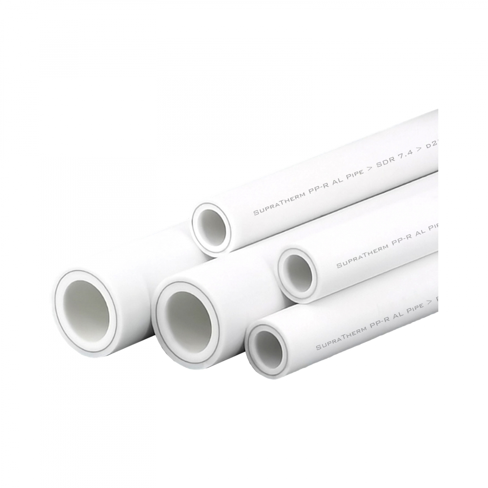 Teava PPR cu insertie de aluminiu la interior PN 25 D.25 x 4.2 mm L= 4 metri Supratherm [1]