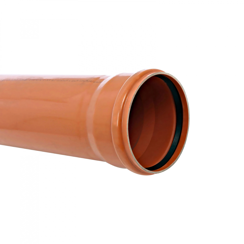 Teava PVC pentru canalizare exterioara, multistrat, SN2 D.110 L= 4.0 m Valplast [1]