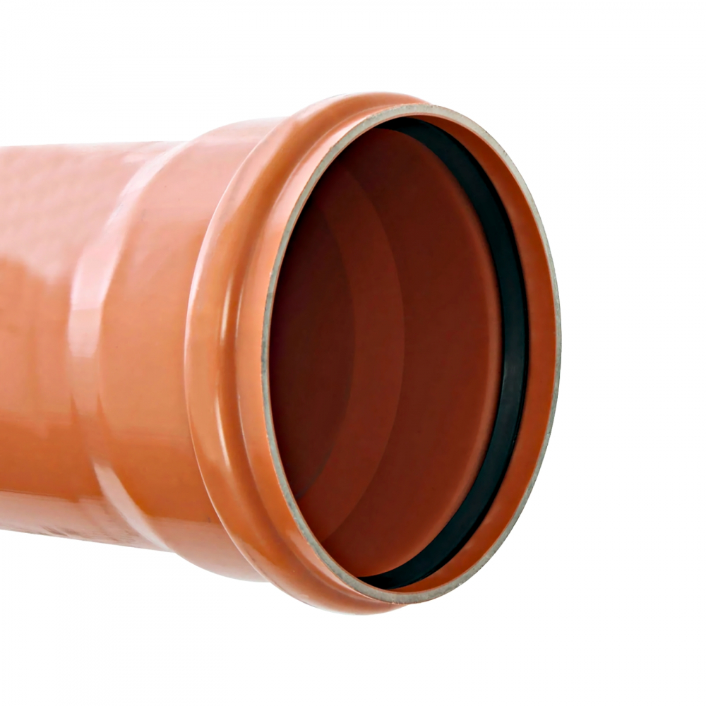 Teava PVC pentru canalizare exterioara, multistrat, SN2 D.110 L= 4.0 m Valplast [2]