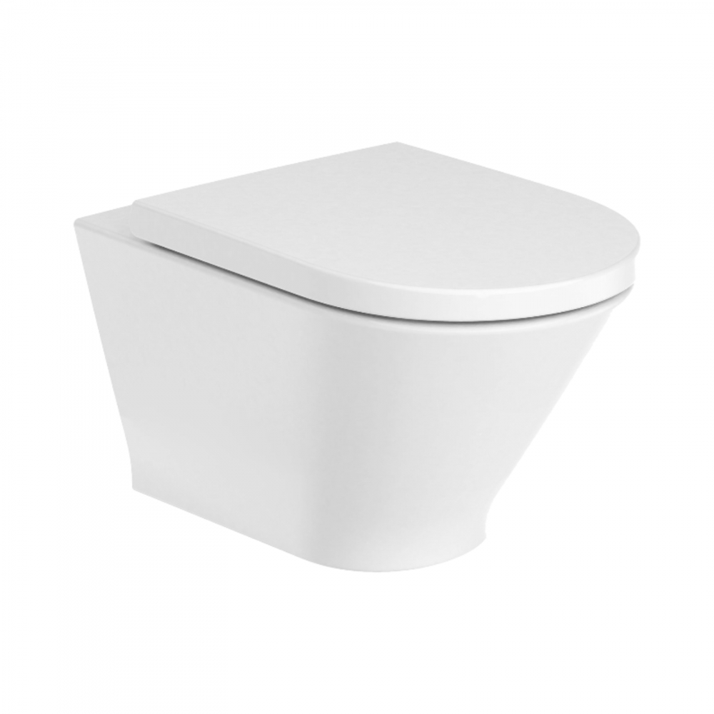 Vas WC suspendat Rimless, evacuare orizontala, fixare ascunsa The Gap Roca [1]