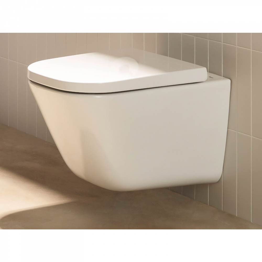 Vas WC suspendat Rimless, evacuare orizontala, fixare ascunsa The Gap Roca [3]