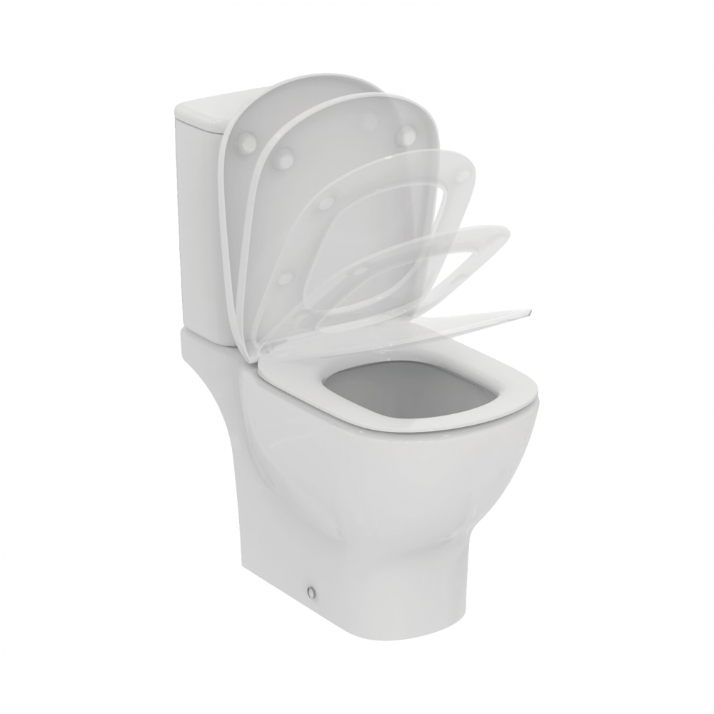Vas WC TESI AquaBlade cu evacuare laterala 66.5 x 36.5 cm Ideal Standard [6]