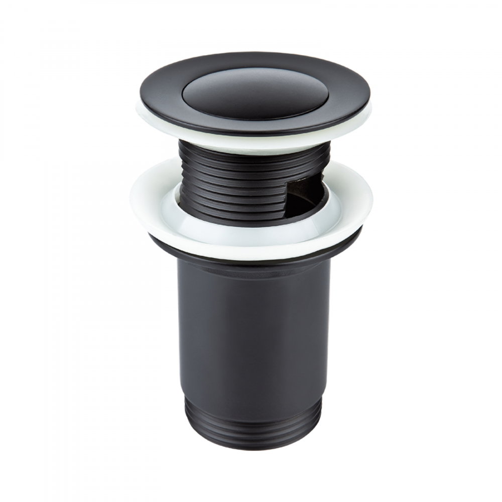 Ventil de scurgere cu sistem pop-up si preaplin SOFT BLACK [1]