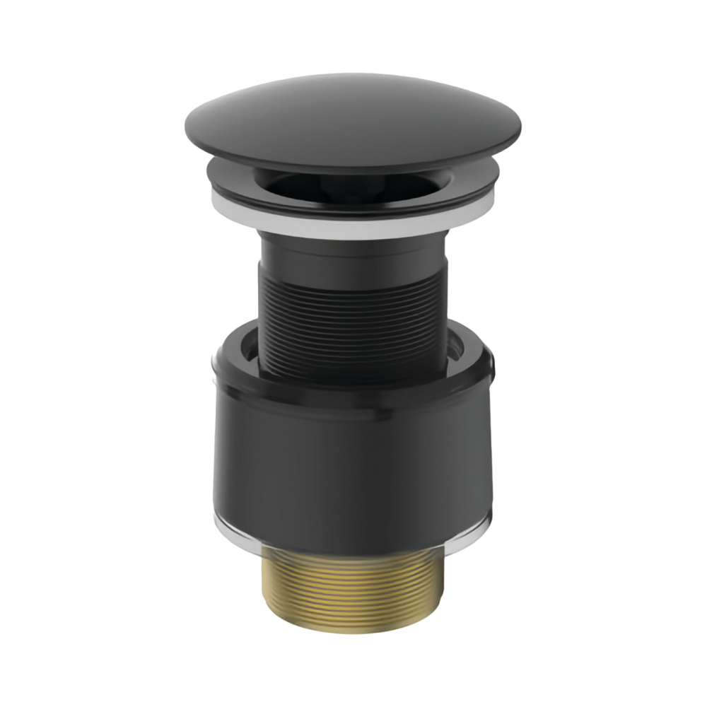 Ventil lavoar simplu G1.1/4" negru mat simplu push-open Ideal Standard [1]