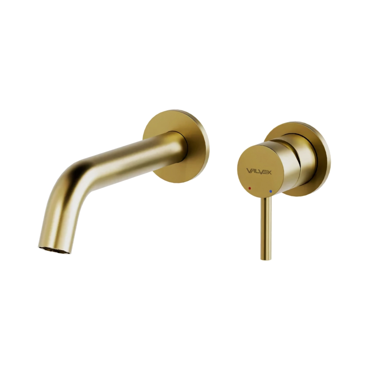Baterii de baie - Baterie lavoar incastrata Valvex CANNOLI Brushed Gold 2424840-BAPV