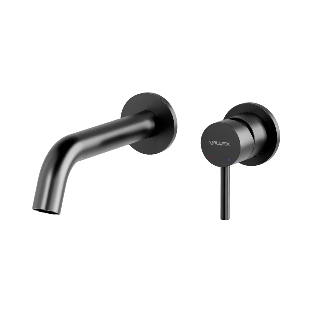 Baterii de baie - Baterie lavoar incastrata Valvex CANNOLI Gun Metal 2424840-GMV