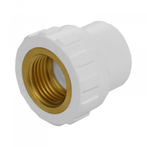Tevi si fitinguri PP-R - Adaptor PPR D.25 x 1/2" filet interior Valrom