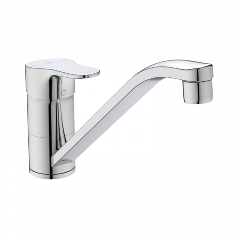 Bucatarie - Baterie bucatarie cu pipa tubulara CERABASE Crom Ideal Standard