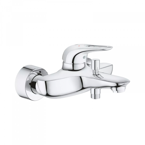 Baterii cada - Baterie cada Grohe Eurostyle New, maner loop, crom