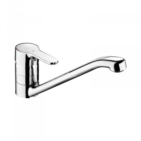 Baterii de bucatarie - Baterie bucatarie Cold Start, cu pipa mobila L20 Roca