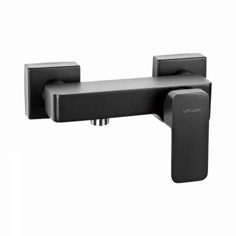 Baterii dus - Baterie pentru dus cu montaj pe perete LOFT Black Valvex