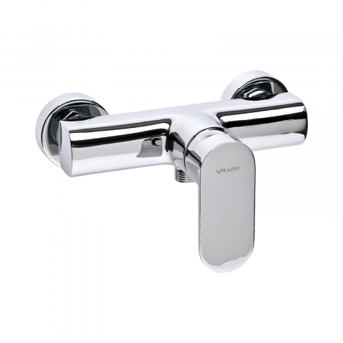 Baterii dus - Baterie pentru dus cu montaj pe perete TUBE Chrome Valvex