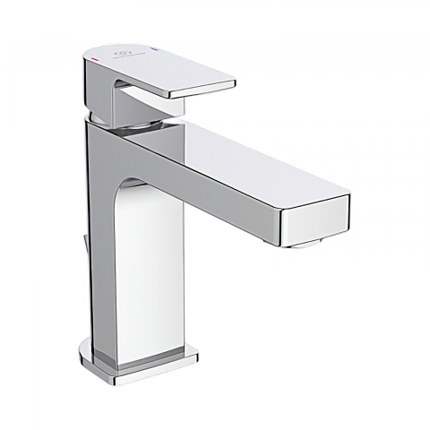 Baterii lavoar - Baterie pentru lavoar EDGE cu ventil metalic Ideal Standard