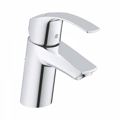 Baterii lavoar - Baterie pentru lavoar Grohe Eurosmart S size, ventil pop-up, crom