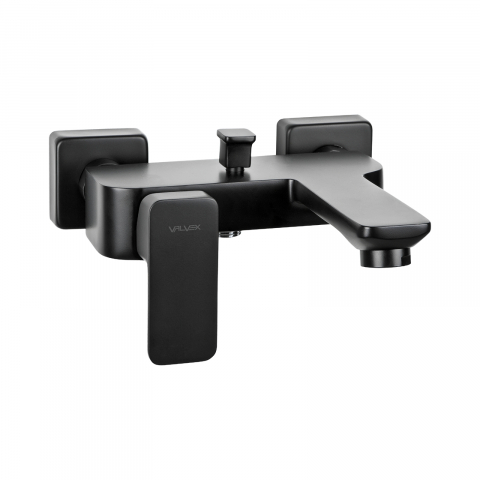 Baterii cada - Baterie pentru cada si dus cu montaj pe perete LOFT Black Valvex