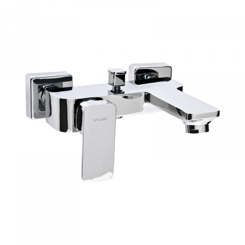 Baterii cada - Baterie pentru cada si dus cu montaj pe perete LOFT Chrome Valvex