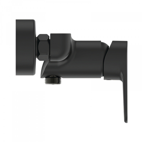 Baterie pentru dus, pe perete CERAFINE O Negru Ideal Standard [1]