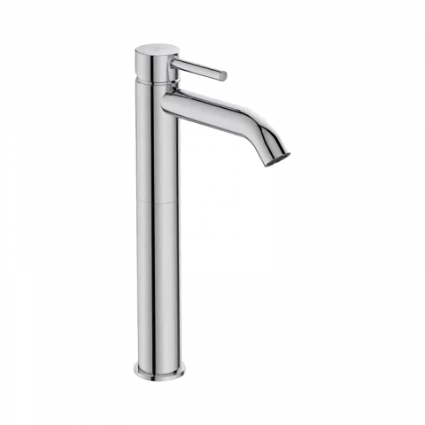 Baie - Baterie pentru lavoar cu pipa inalta, tip Vessel CERALINE Crom Ideal Standard
