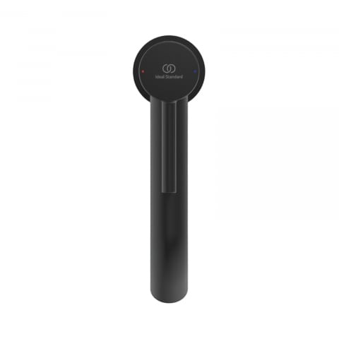 Baterie pentru lavoar cu pipa inalta, tip Vessel CERALINE Negru Ideal Standard [2]