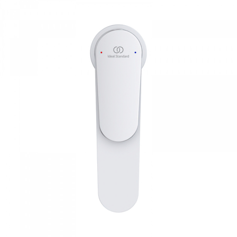 Baterie pentru lavoar H120 cu ventil Click-Clack CERAFINE O Argintiu Ideal Standard [2]
