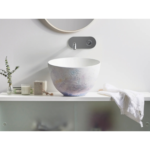 Lavoar pe blat Bathco KILIMANJARO SODALITA 410x295 mm [2]