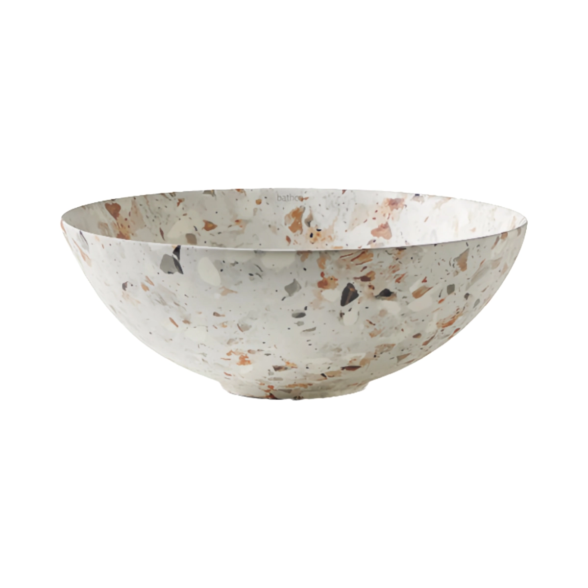 Lavoare pe blat - Lavoar pe blat Bathco NEW LYS TERRAZO TERRANOVA 400x150 mm