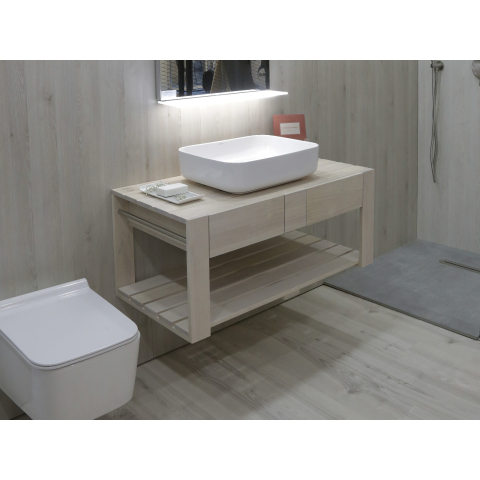 Mobilier baie Bathco PALLET CABINET 80 din lemn 800x500x430 mm [4]