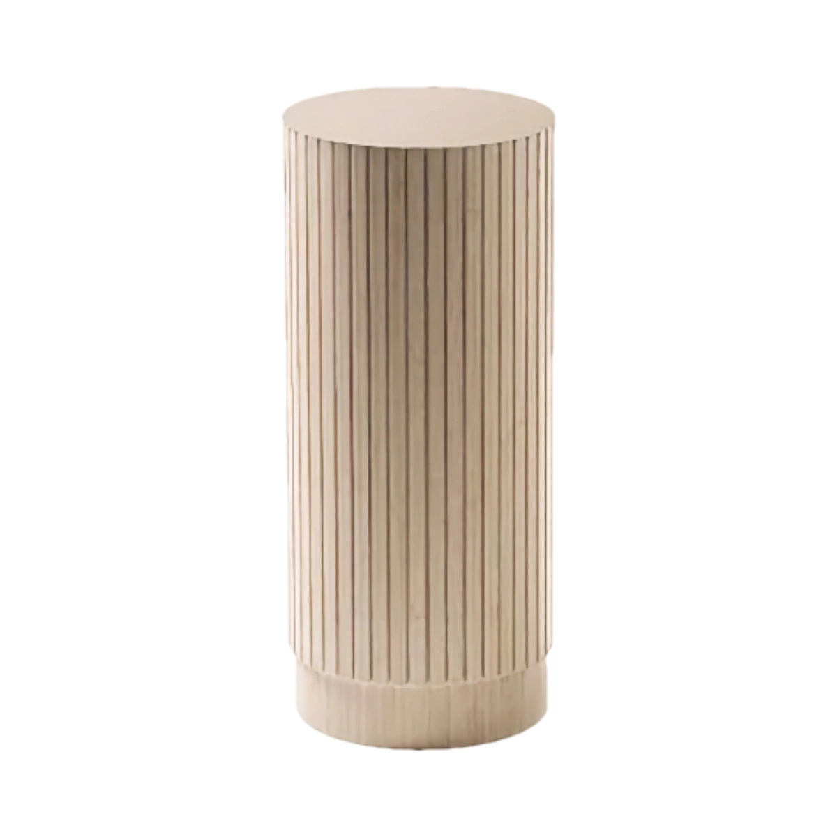 Piedestale si semi-piedestale - emi-piedestal pentru lavoar Bathco PANAY din bambus 200x450 mm