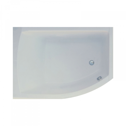 Cazi asimetrice, pe colt sau rotunde - Cada de baie asimetrica dreapta MAGNUS 160 x 115 x 80 cm Belform