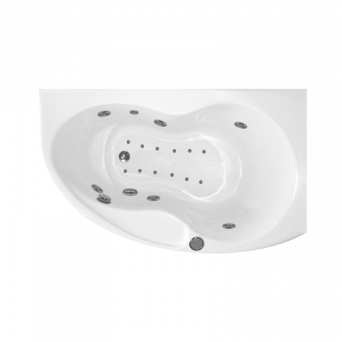 Cazi de baie - Cada de baie asimetrica stanga KONI Duo Light 156 x 90 x 50 cm Belform