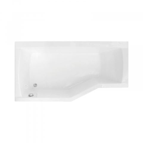 Cazi asimetrice, pe colt sau rotunde - Cada de baie asimetrica stanga NOA 170 x 90 x 70 cm Belform