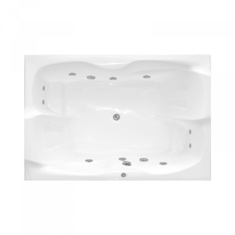 Cada de baie DUO Hidro 168 x 126 x 51 cm Belform